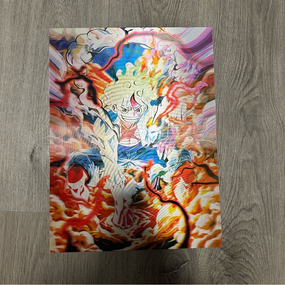BRAND NEW Hype 3D Poster Dragon Ball Japanese Anime